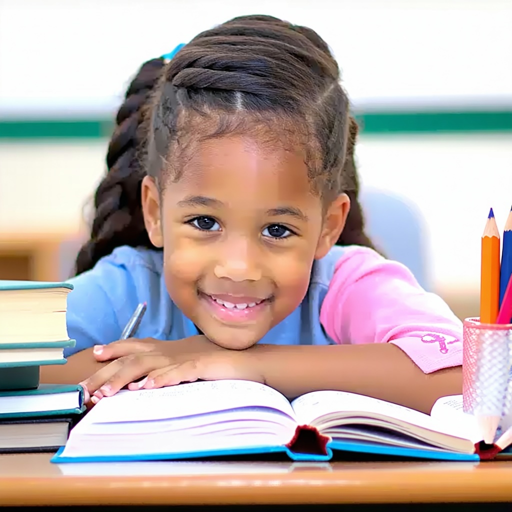 Image of child in a Texas school using Ignite tutoring services-1